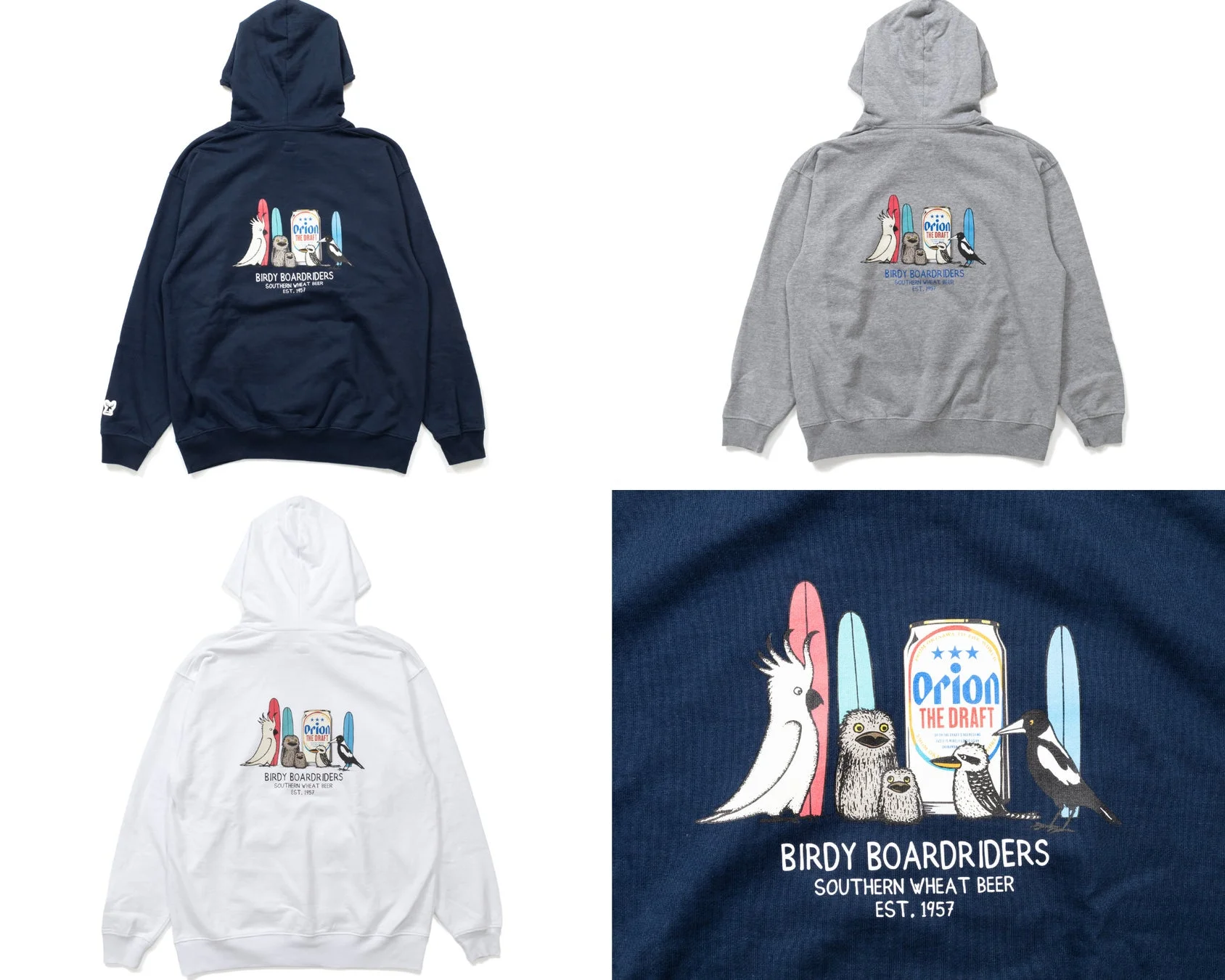 Birth Board Riders Hoodie