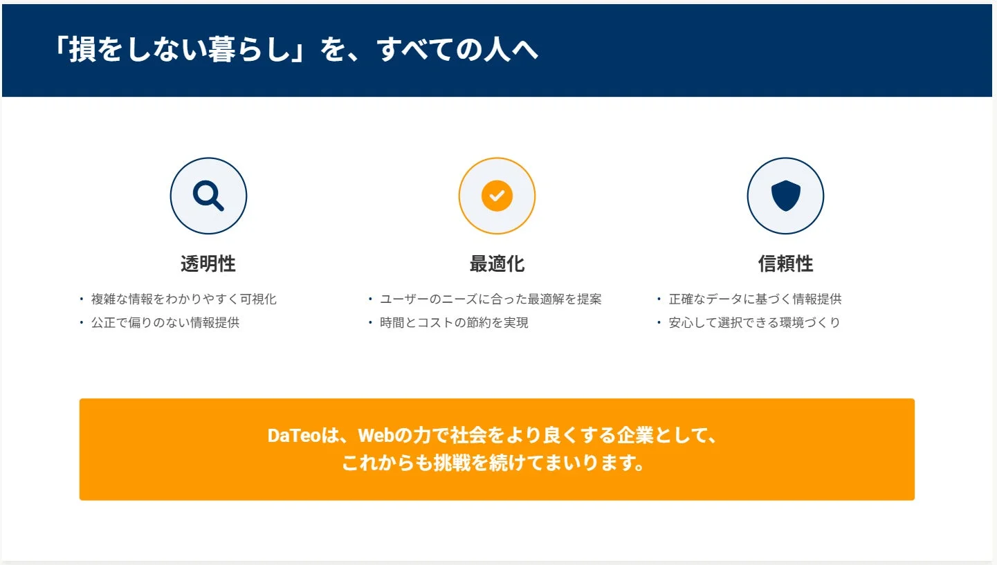 損をしない暮らしをすべての人へ