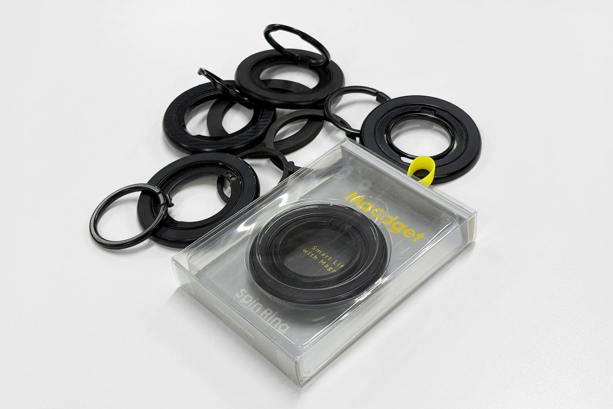 Spin Ringのパッケージと製品