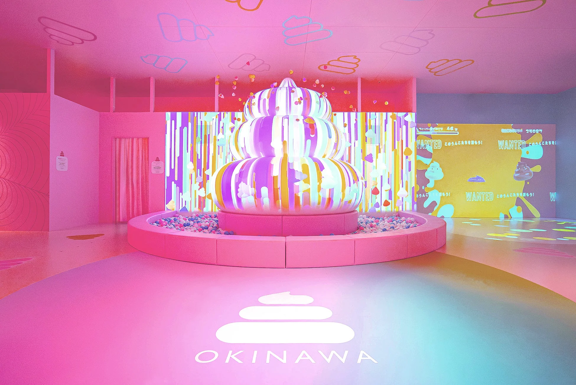 うんこミュージアム OKINAWAの様子