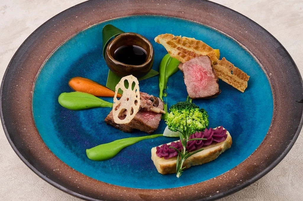 宮崎牛ロースのポワレ