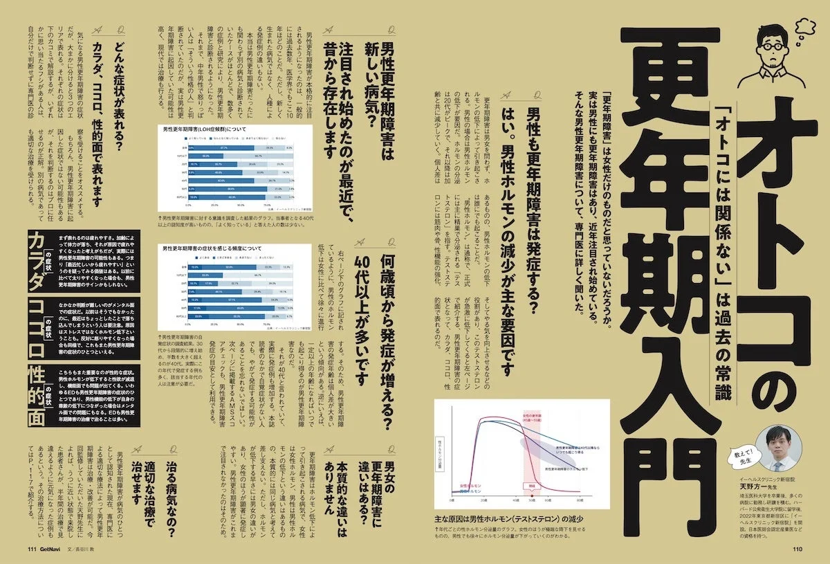 男性更年期入門