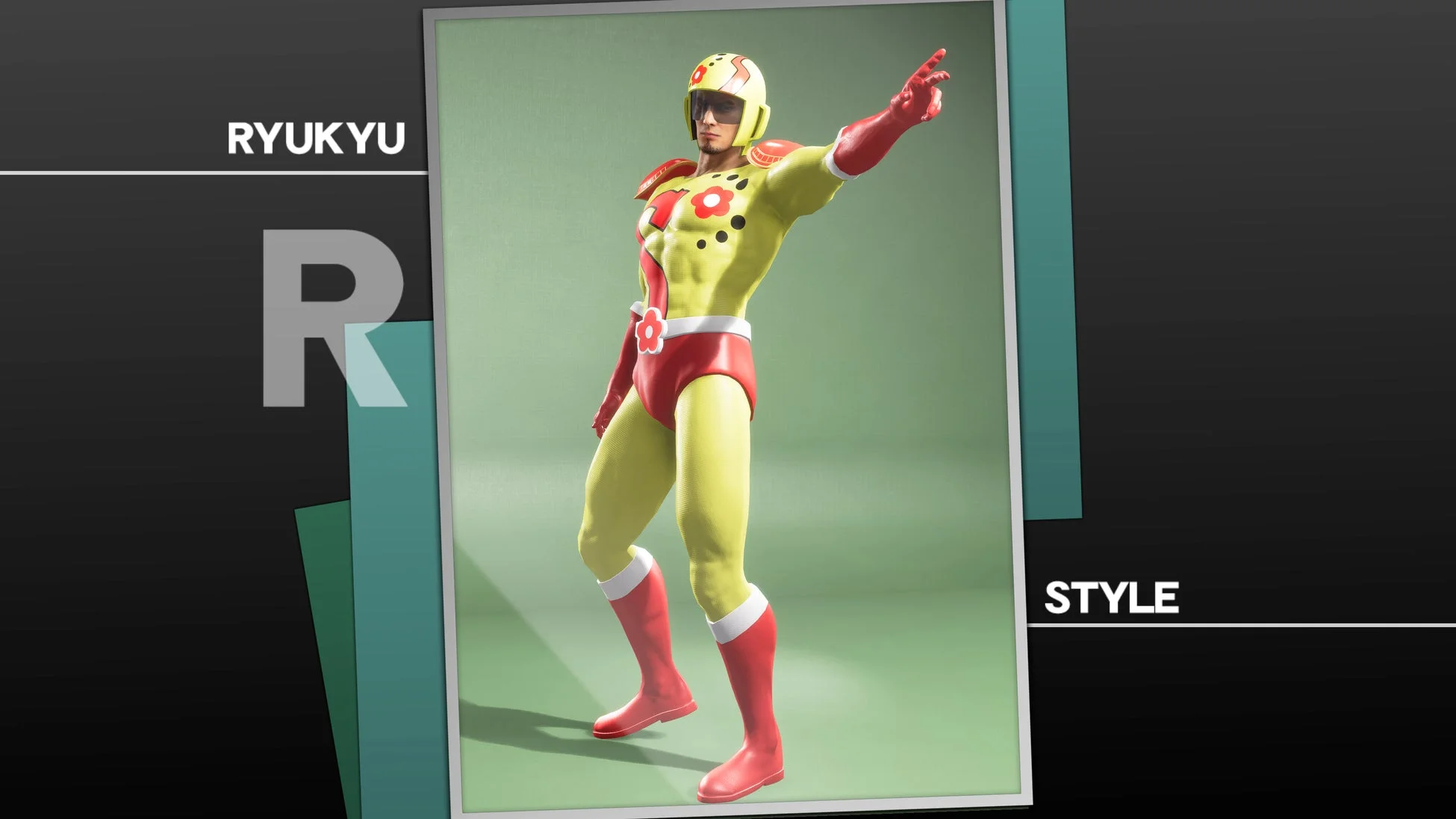 スッパイマンコスチュームのゲームキャラクター