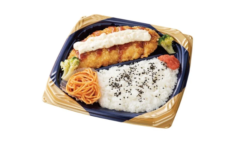 揚げ物とご飯の弁当