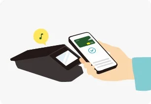 スマートフォンでの決済