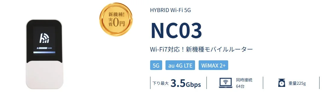 HYBRID Wi-Fi 5G NC03