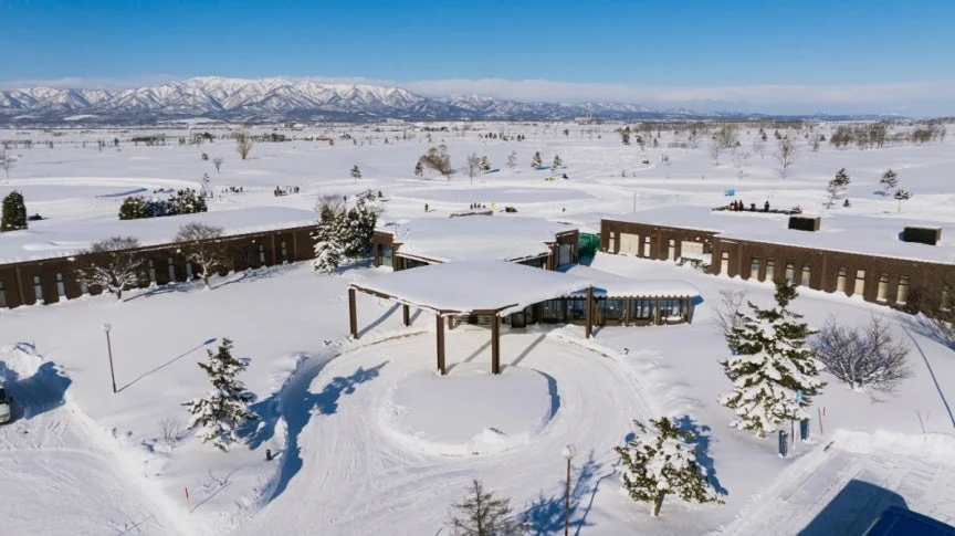 Alpen SNOWLAND 美唄の雪景色