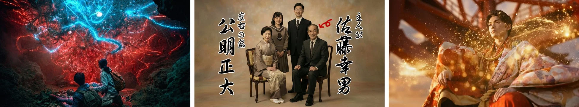 幻想的なシーン