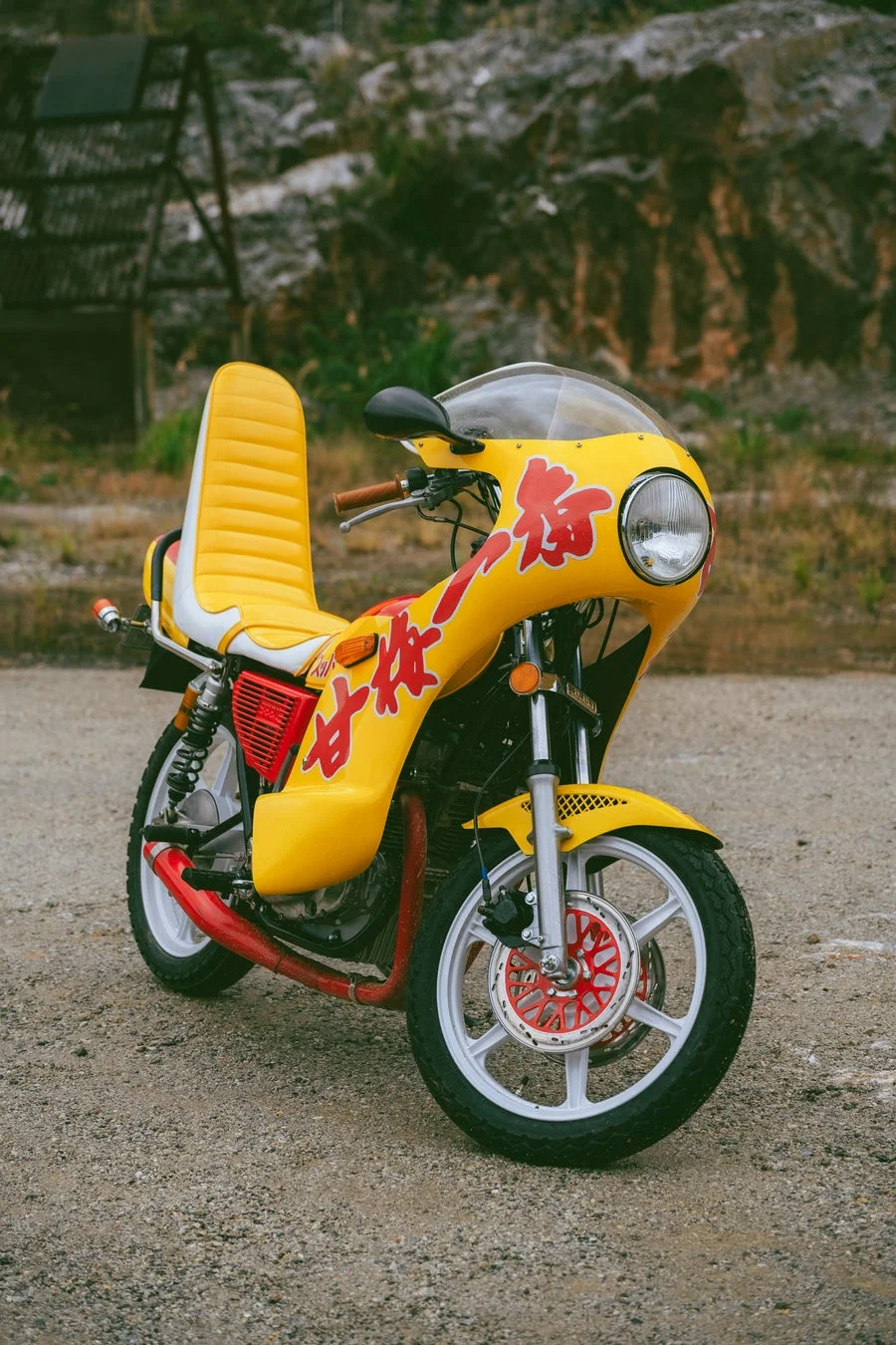 スッパイマンのカスタムバイク