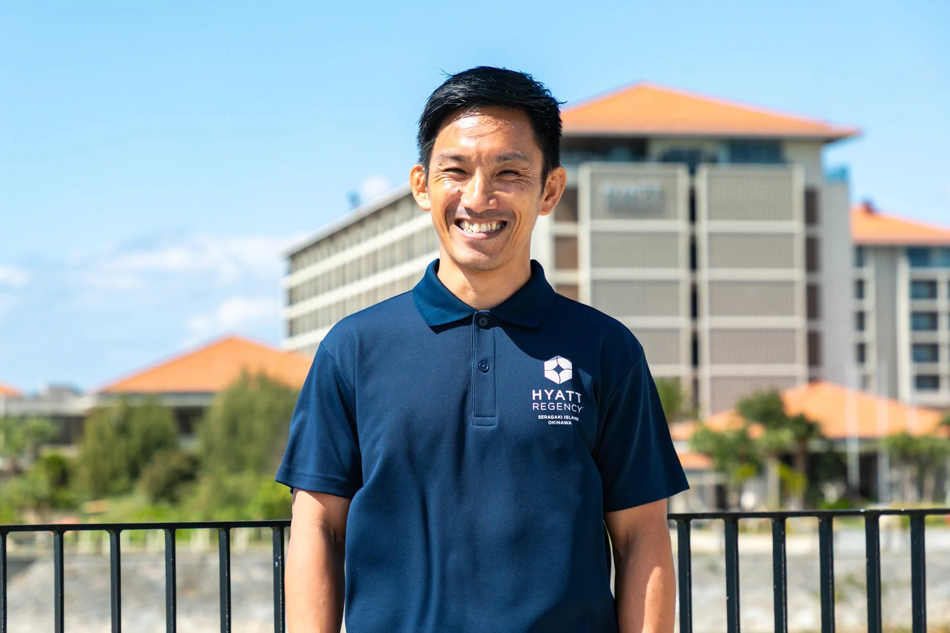 ハイアット リージェンシー 瀬良垣アイランド 沖縄の花俣峻介氏