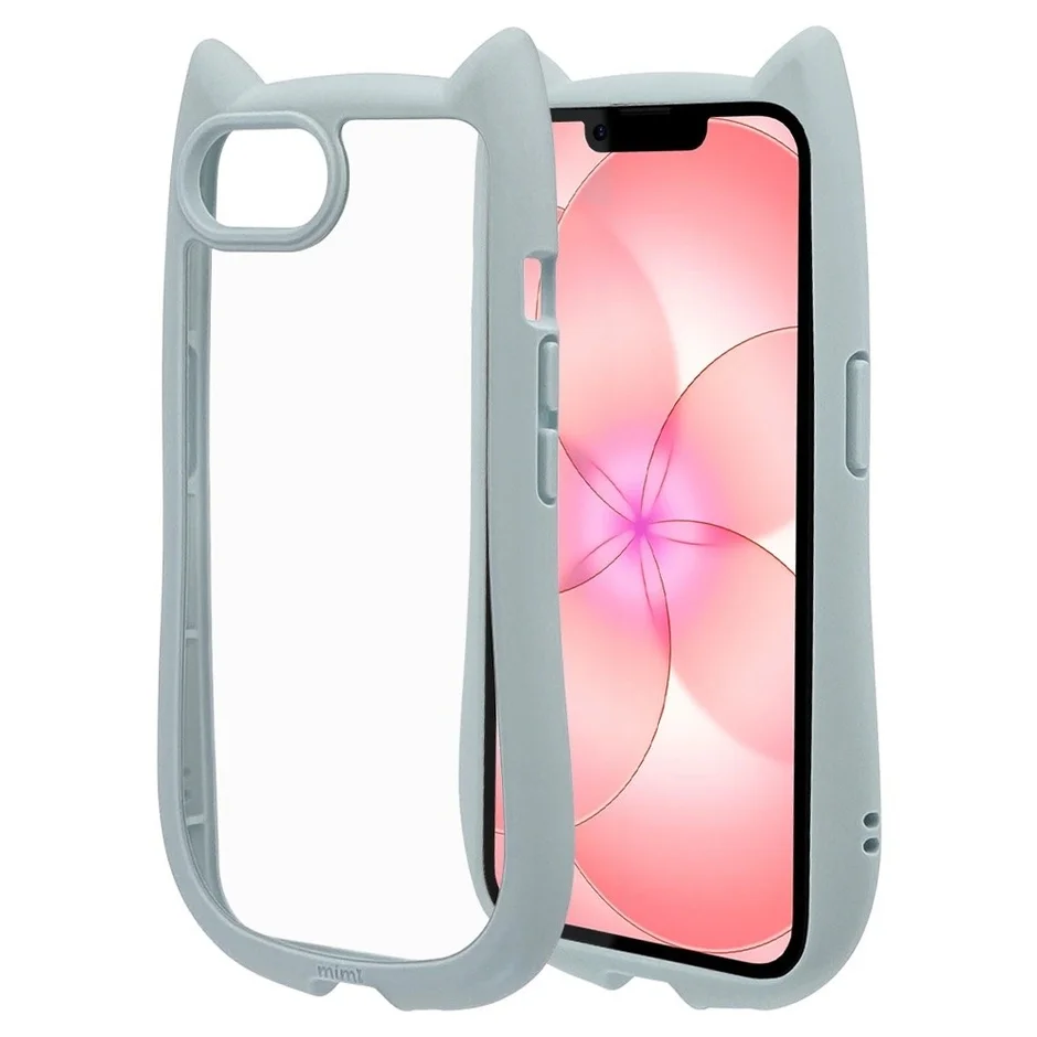 水色のネコミミケース