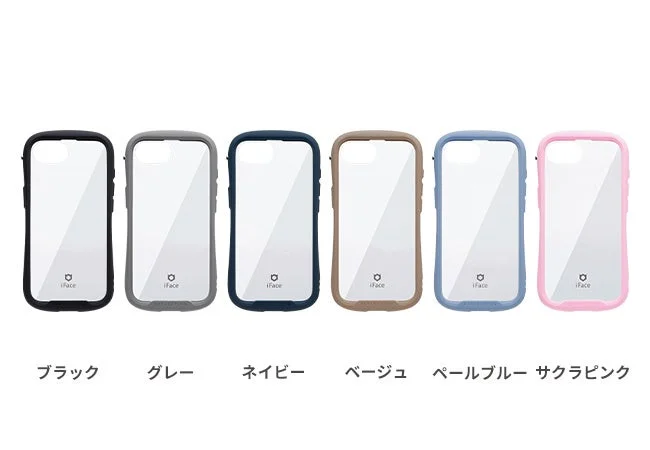 iFace Reflection強化ガラスクリアケース カラー展開