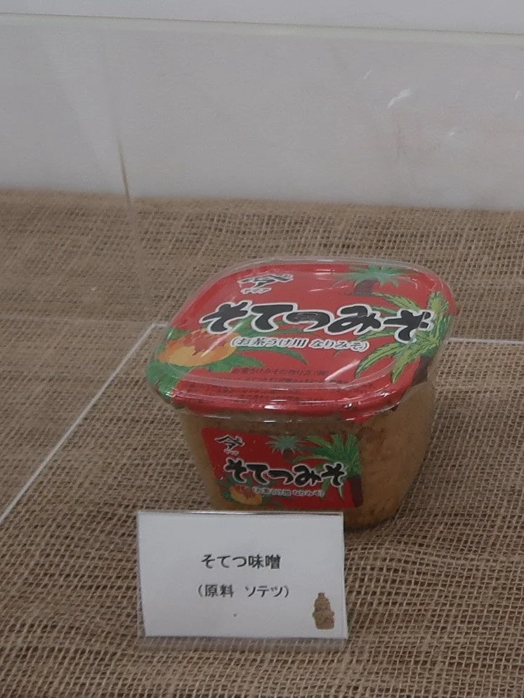 そてつ味噌の展示