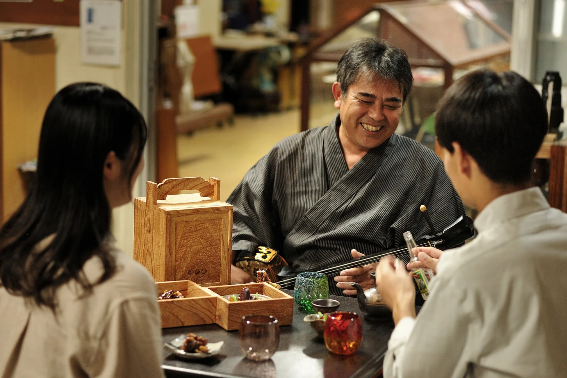 島の唄い手とゆんたく