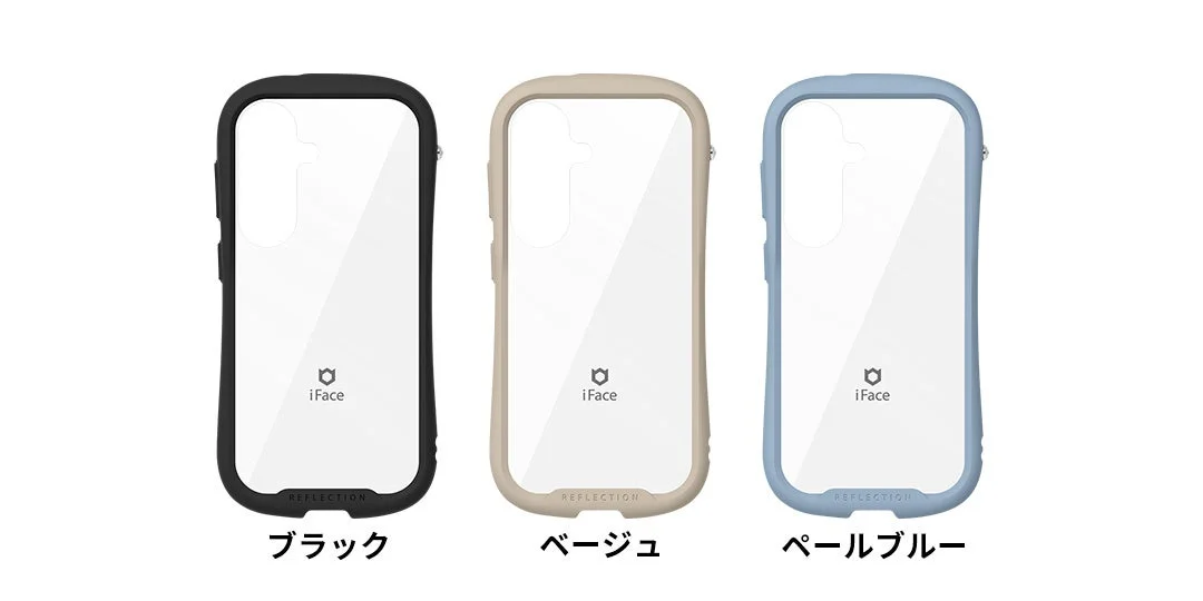 iFace Reflection強化ガラスクリアケース カラーバリエーション