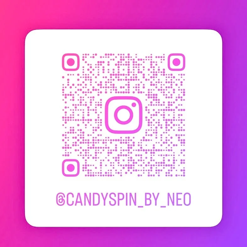 CANDY SPIN Instagram QRコード