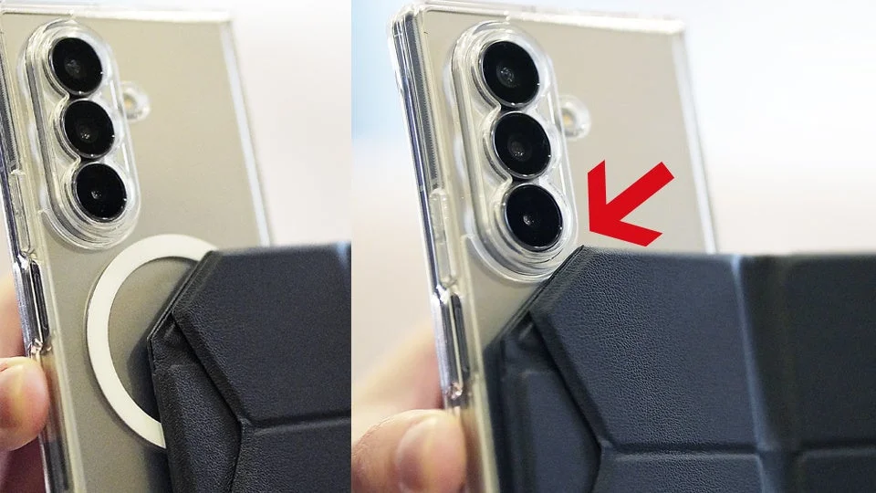 Galaxy Z Foldへの配慮