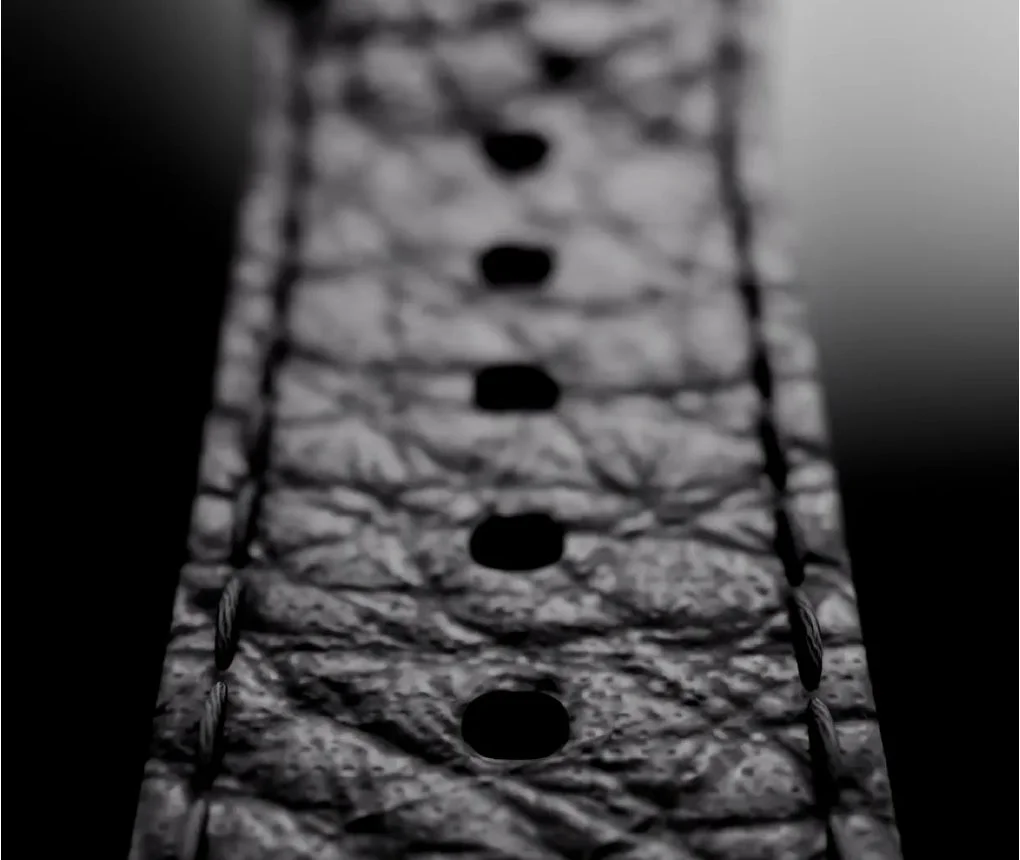 Jean Rousseau製カーフレザーバンド