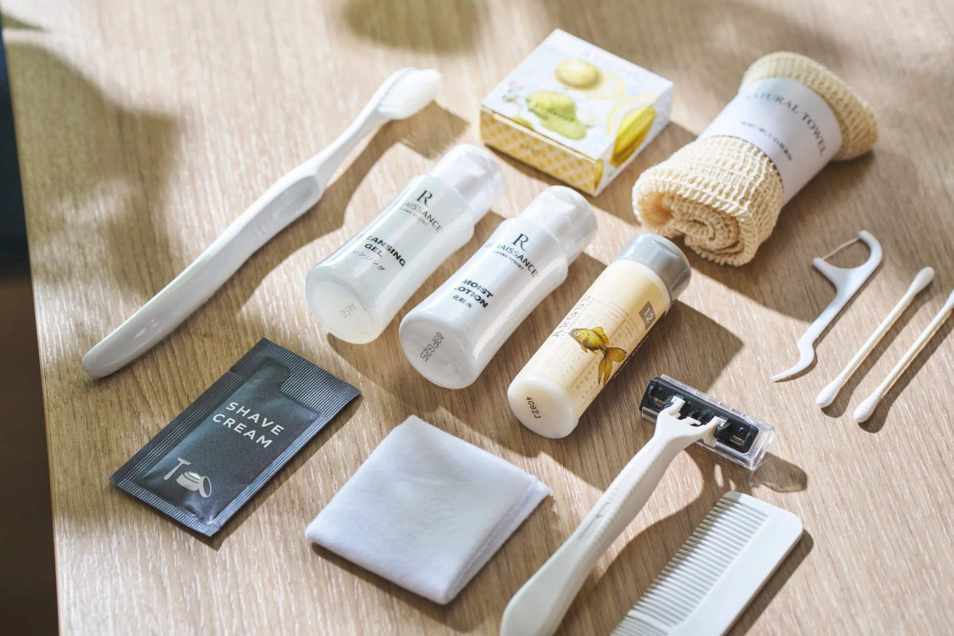 スタンダードタイプのアメニティ