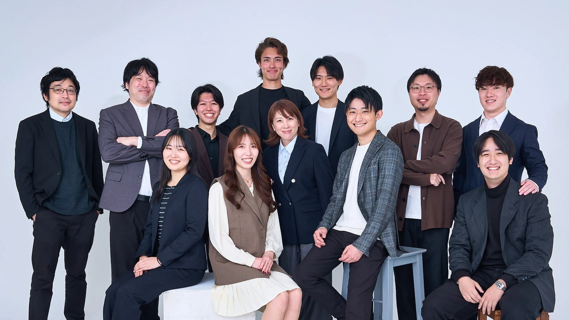 スムージースタジオのチーム集合写真