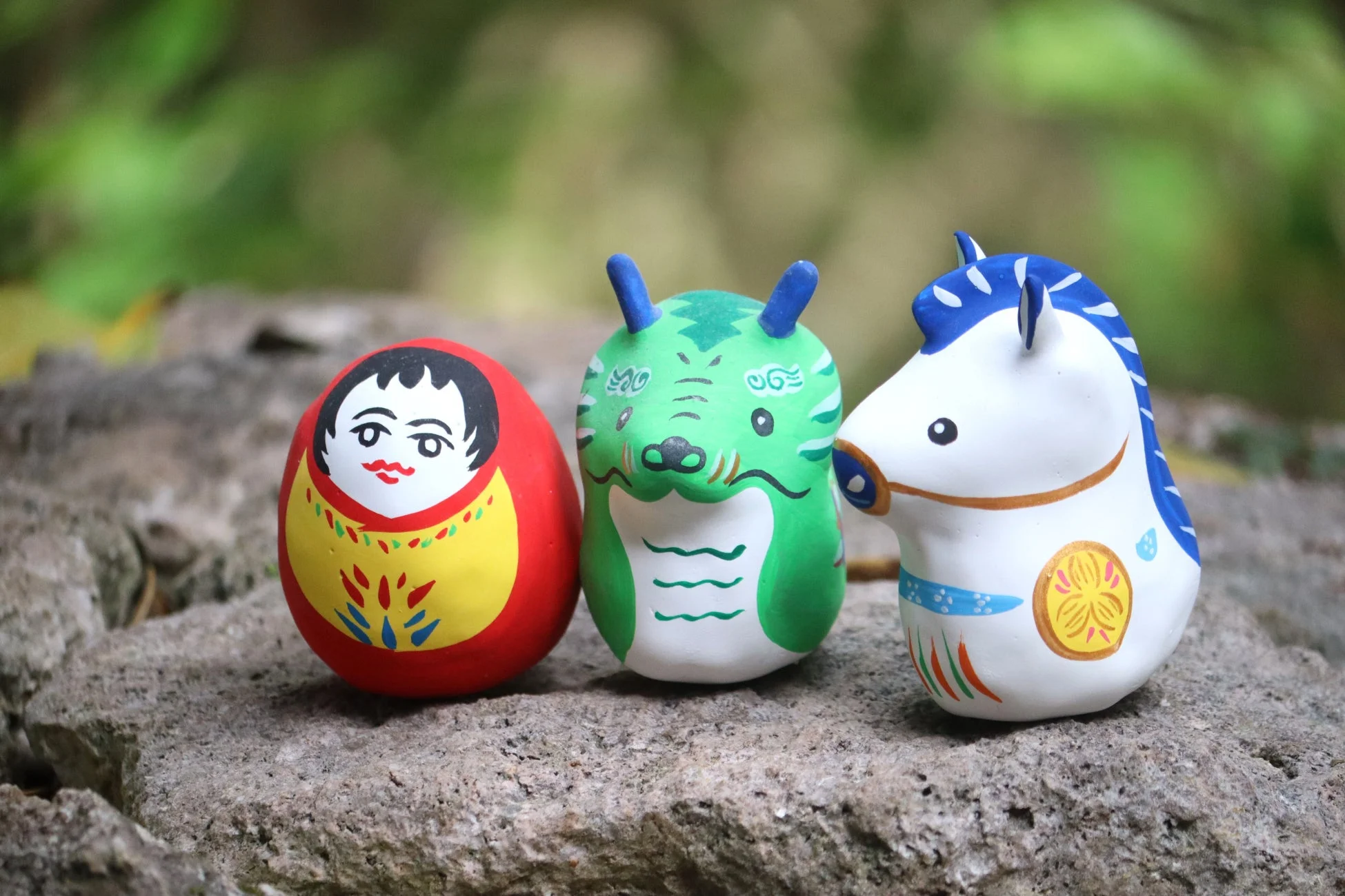 琉球張り子の作品例