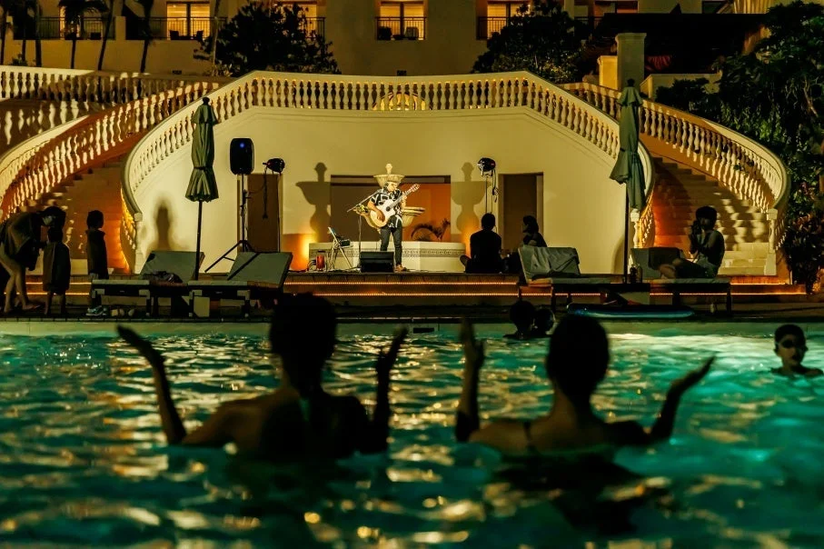 プールサイドライブ