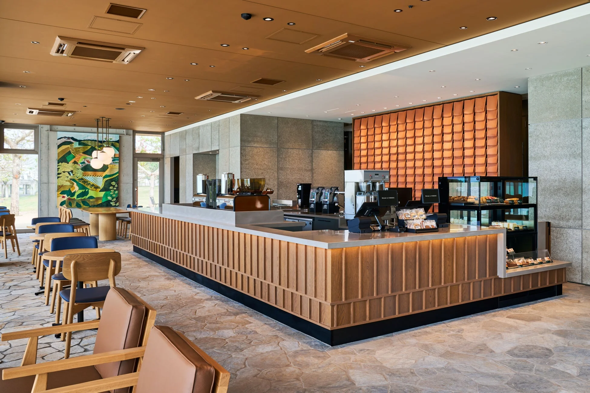 スターバックス店内の様子