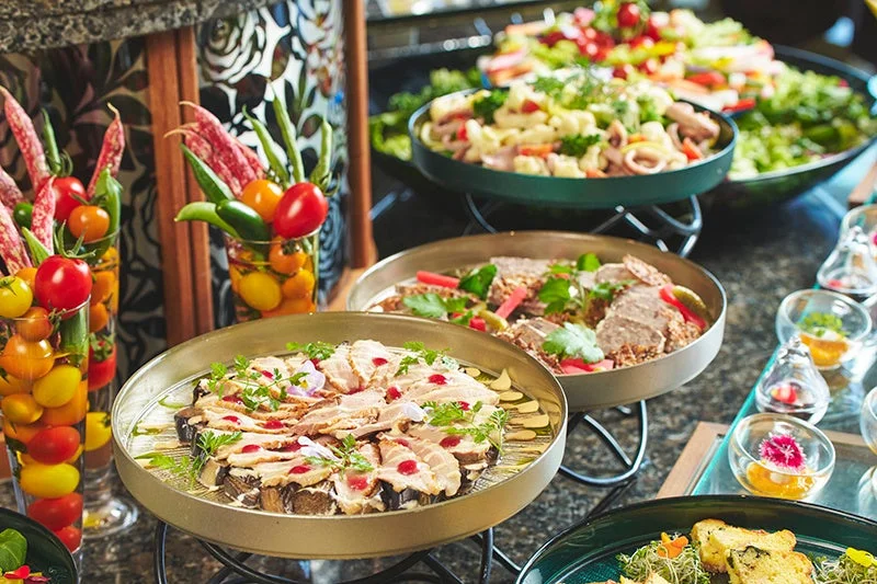 ビュッフェ料理