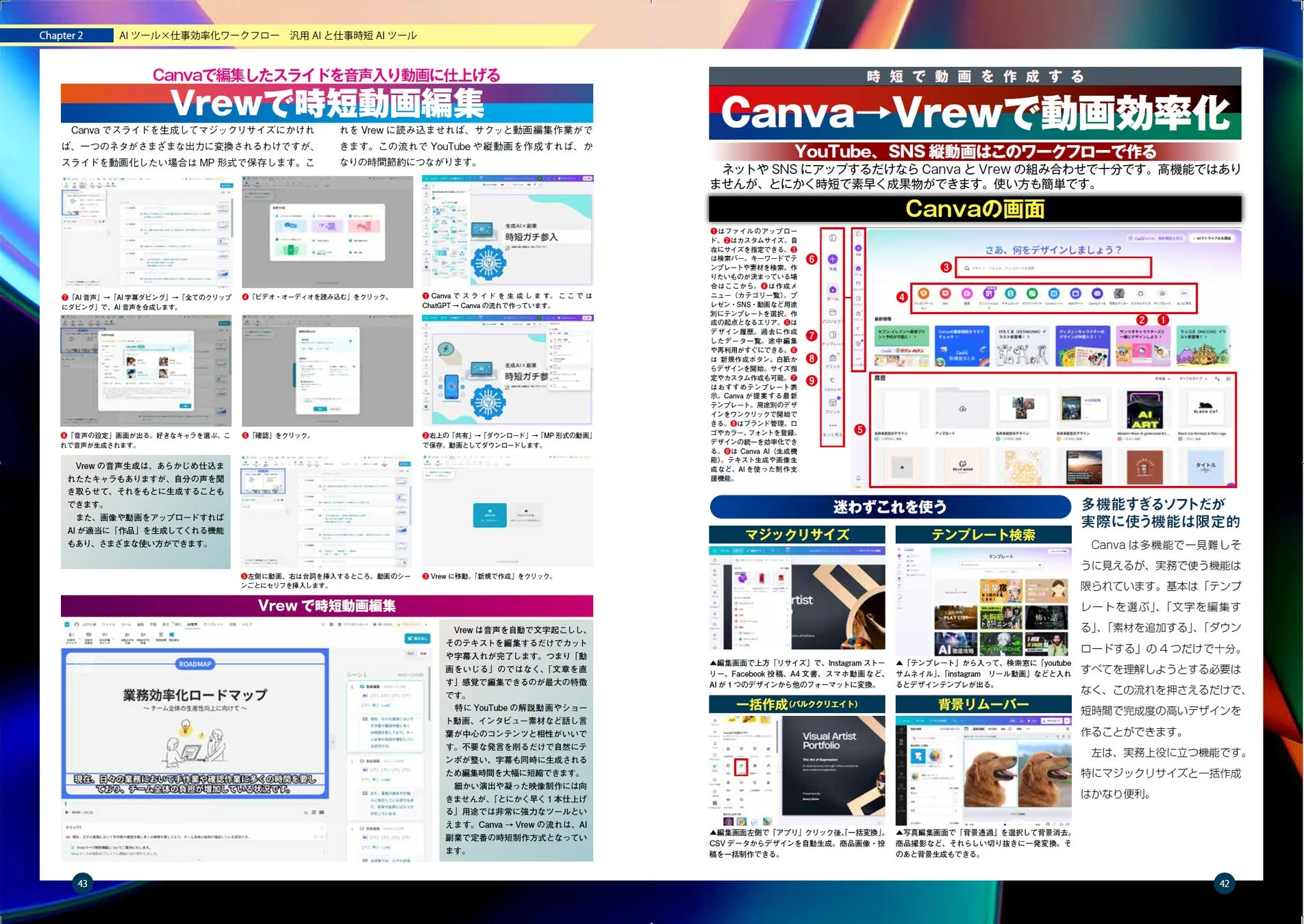 CanvaとVrewを活用した動画作成の効率化ワークフロー