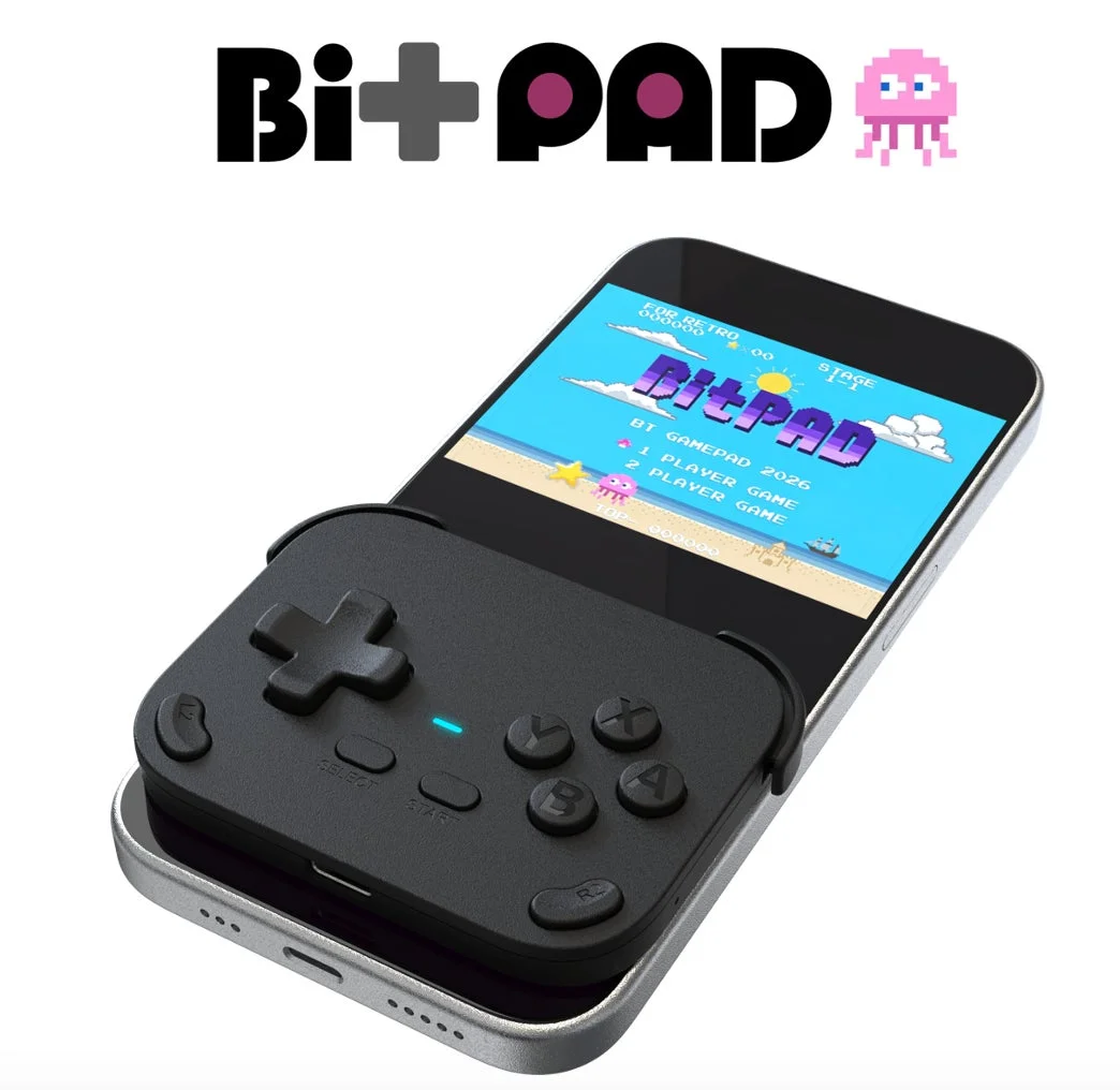 BitPADを装着したスマートフォン