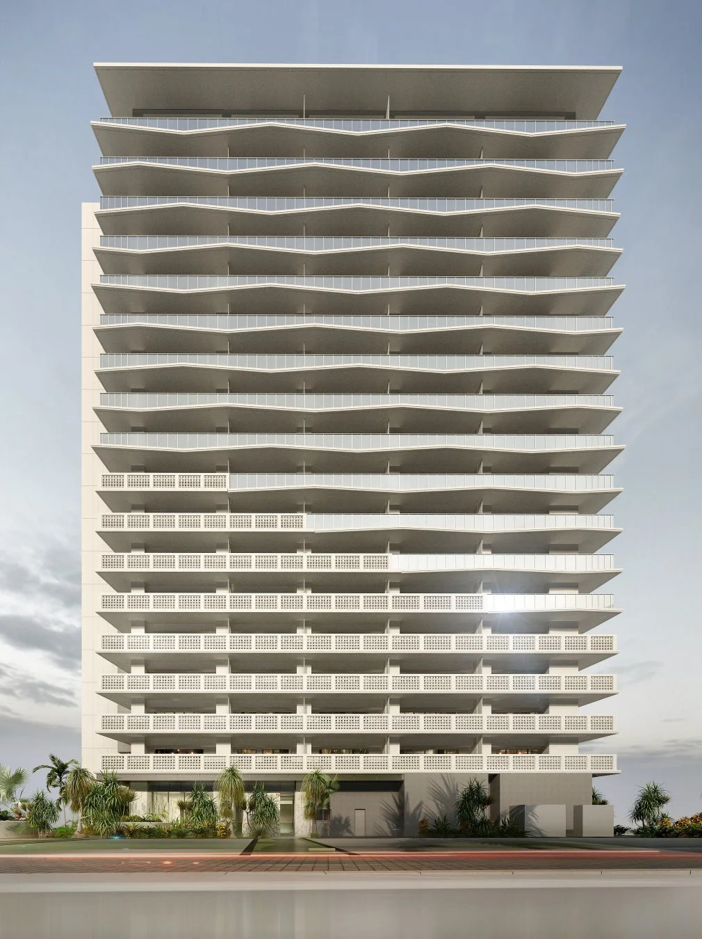 高層ビルの外観