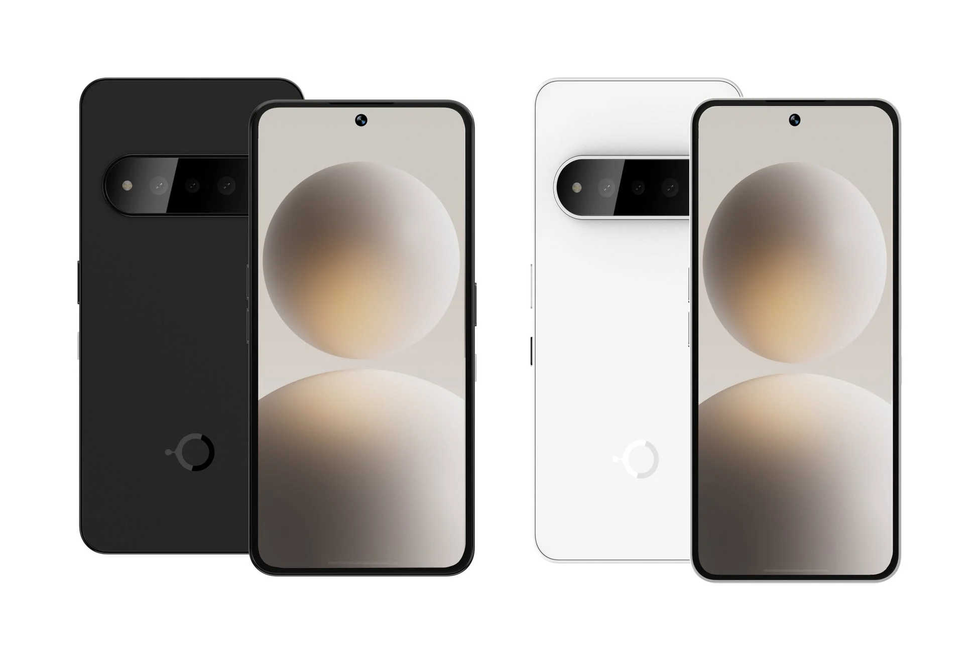 Natural AI Phoneのブラックとホワイトのモデル