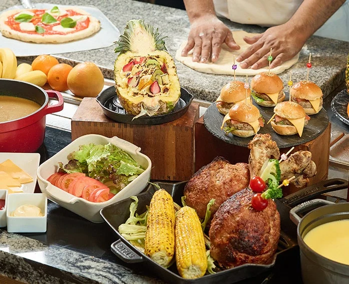 キッズコーナーの料理