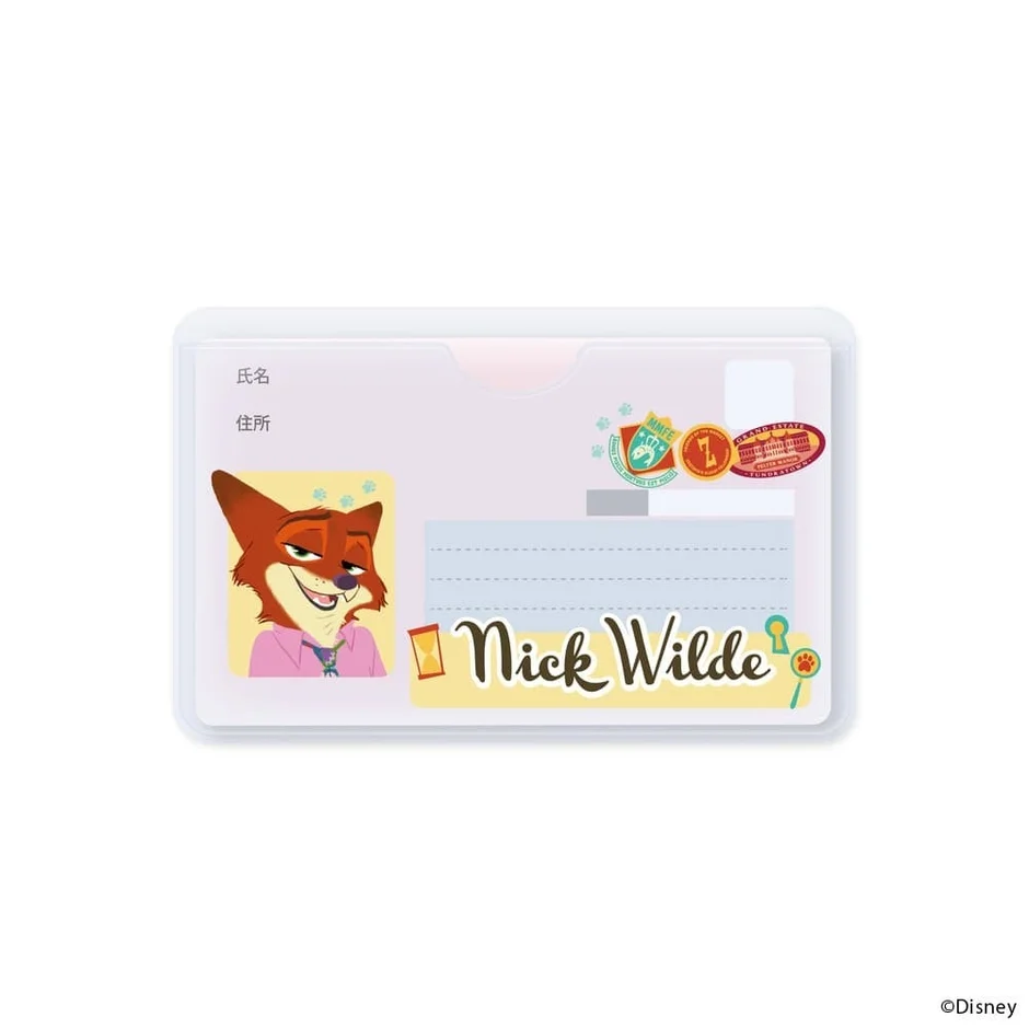 ズートピアのニック・ワイルドのカードケース