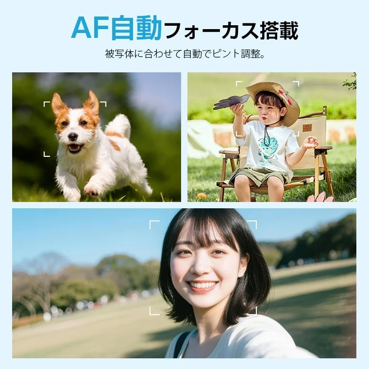 犬、子供、女性のポートレート