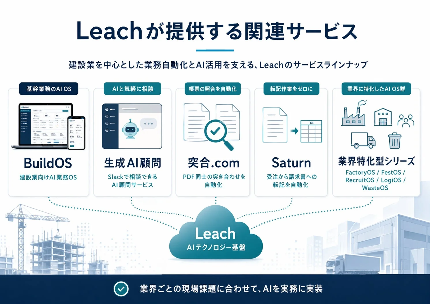 Leachが提供する関連サービス