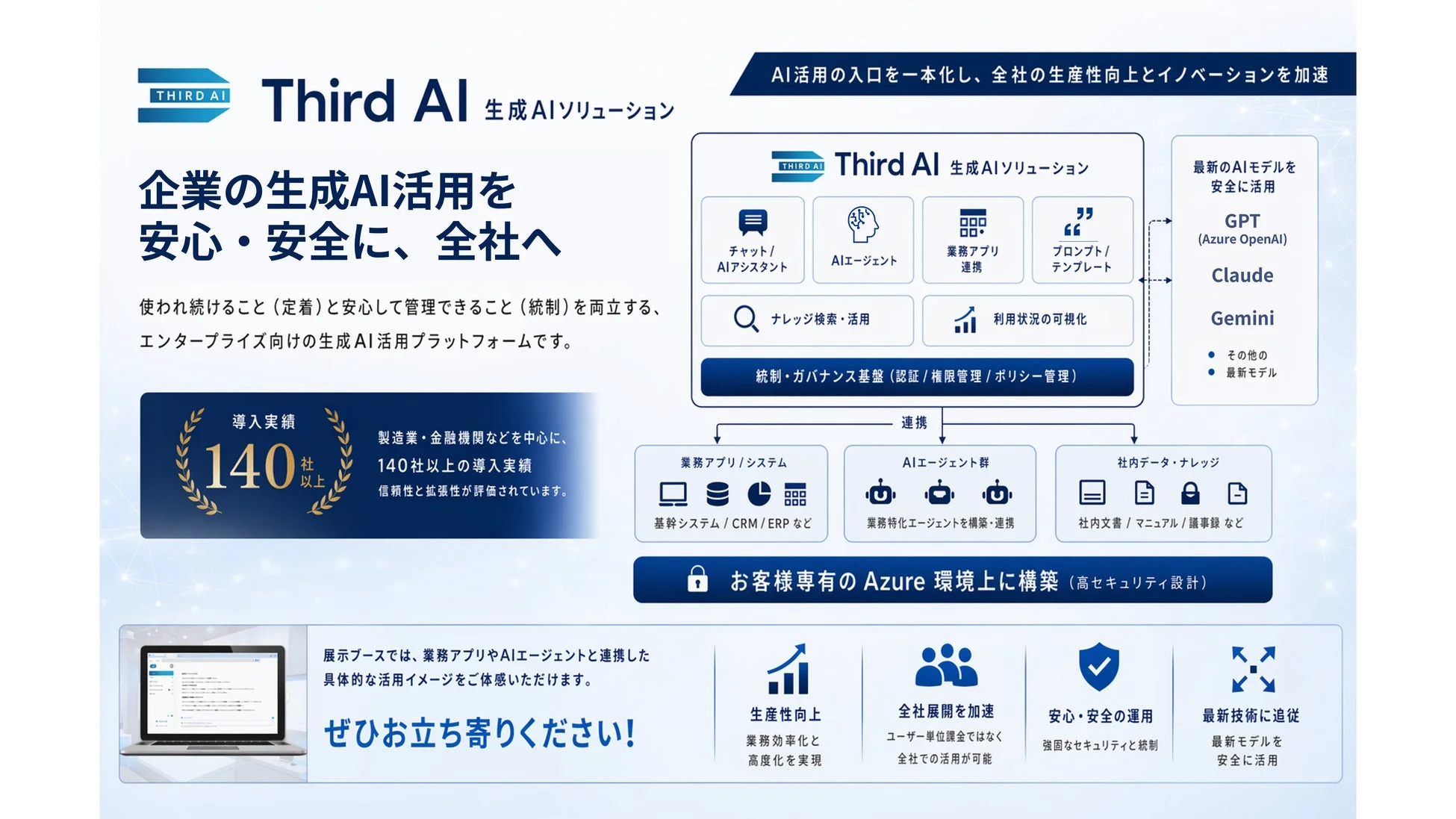 THIRD AI 生成AIソリューション
