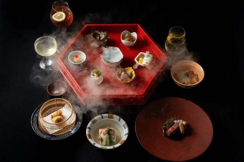 懐石料理全体