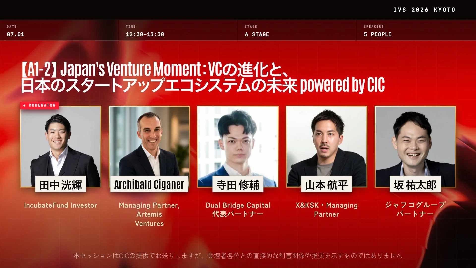 Japan’s Venture Moment：VCの進化と、日本のスタートアップエコシステムの未来