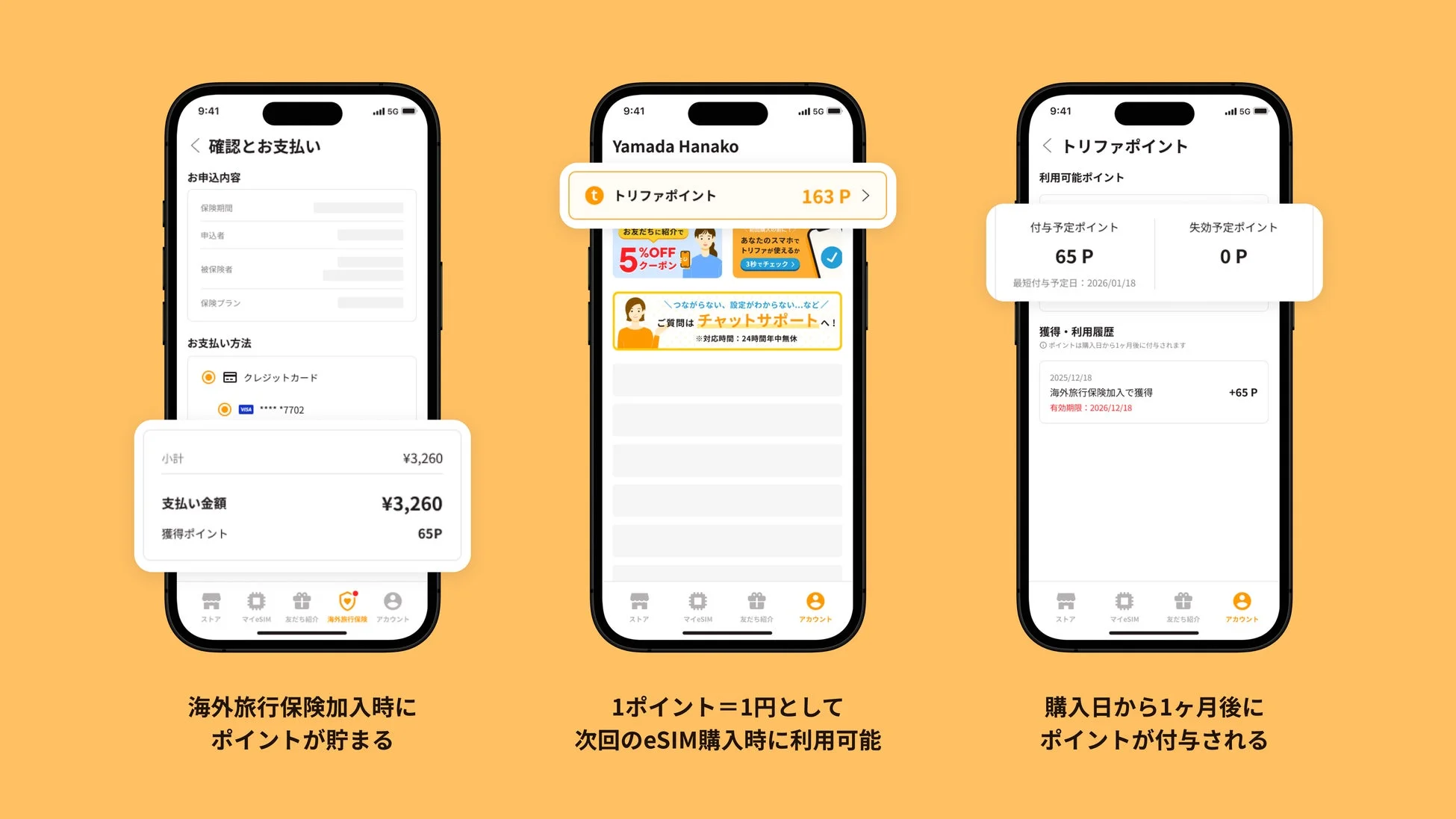 トリファポイントの利用案内