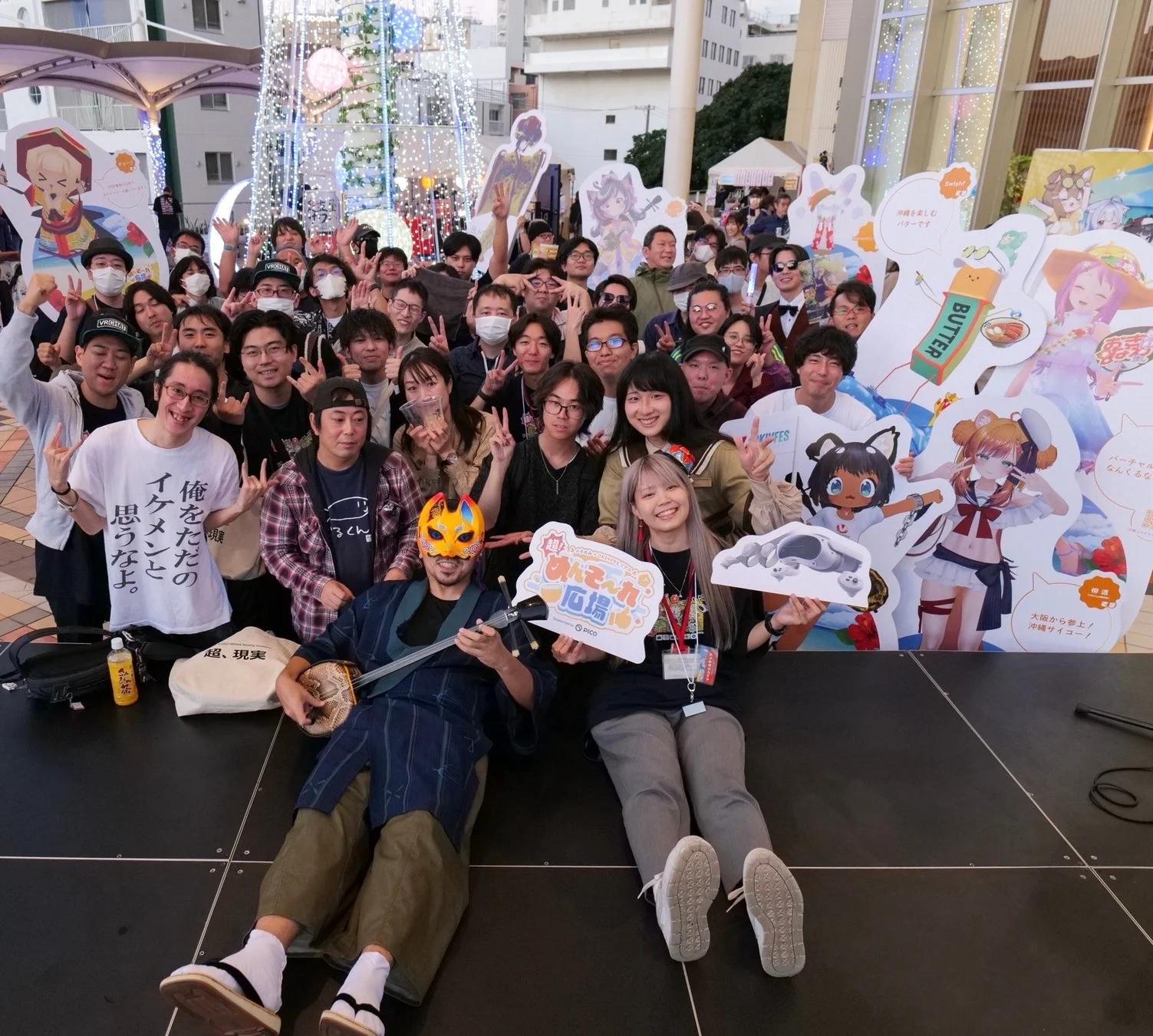 イベント参加者とキャラクターパネル