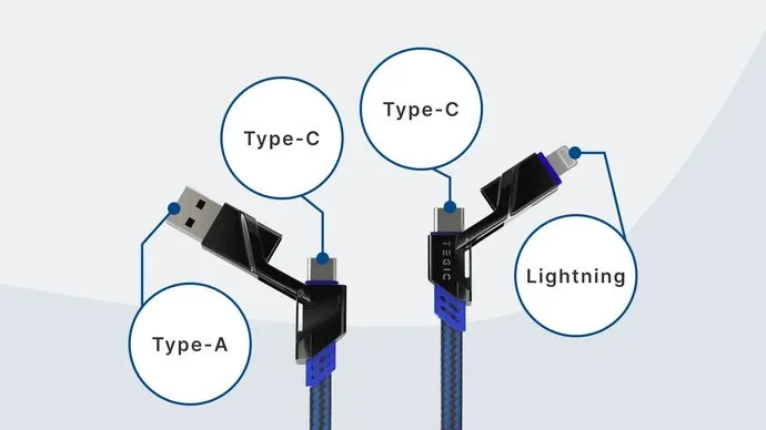 4in1ケーブルのイメージ