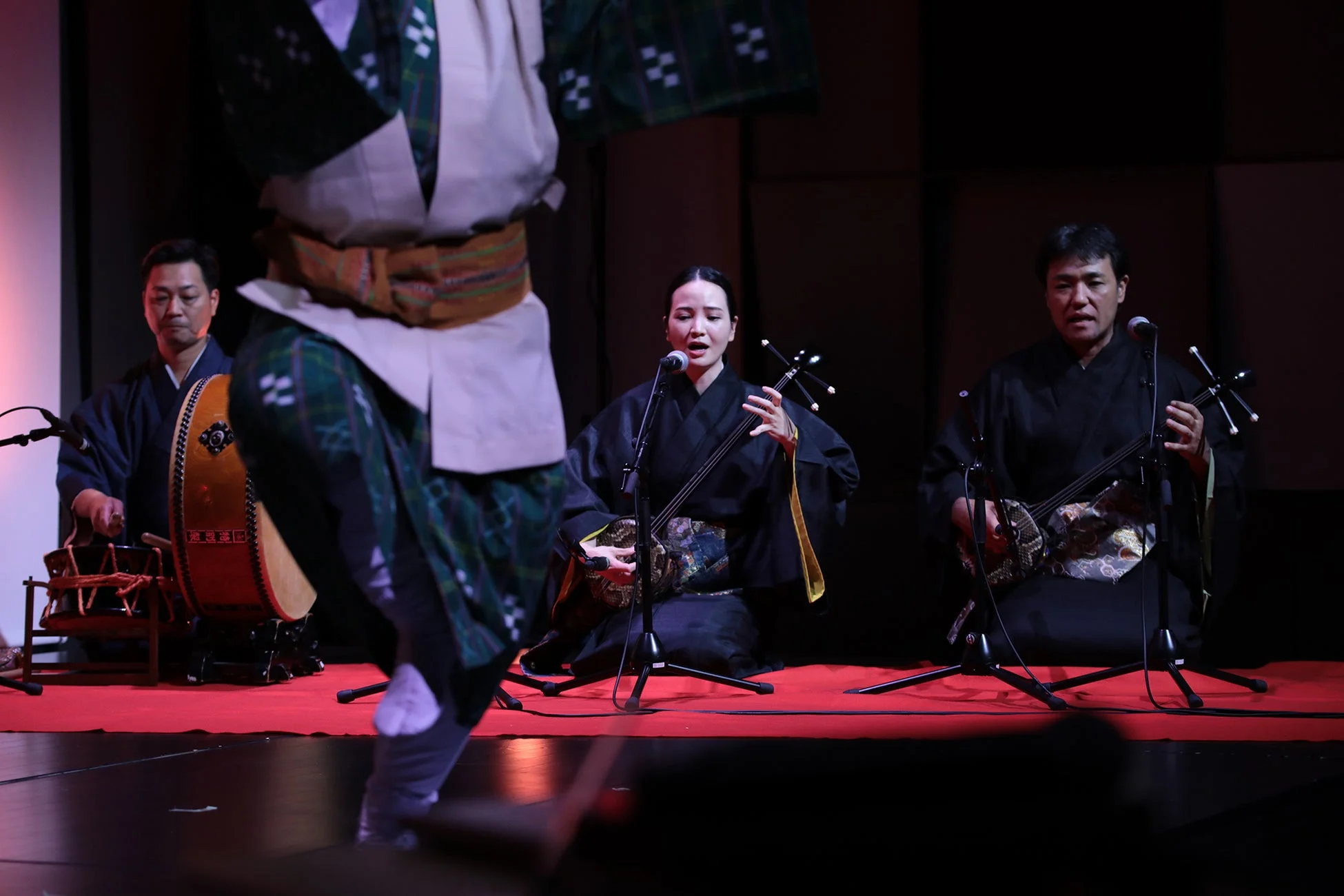 琉球伝統芸能の舞台