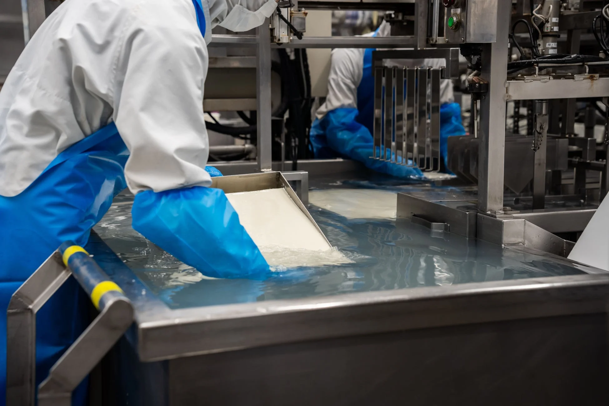 食品加工の様子