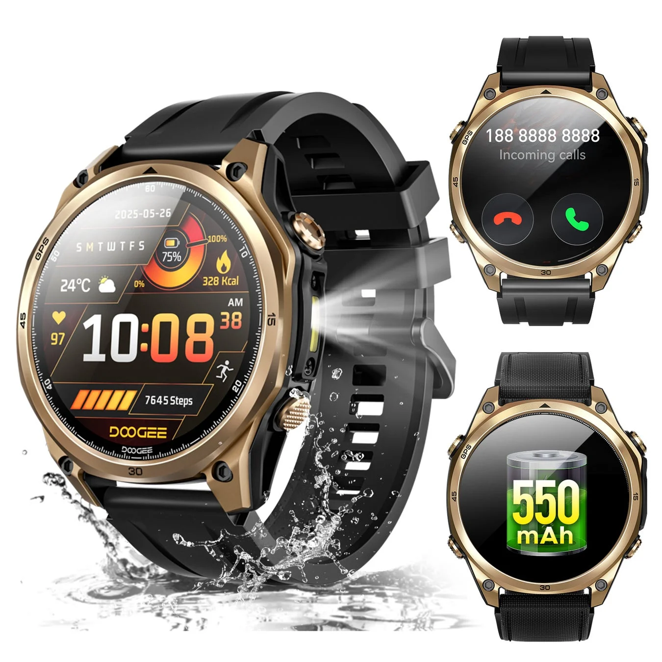 DOOGEE Anywise W1 / W1 Pro スマートウォッチ