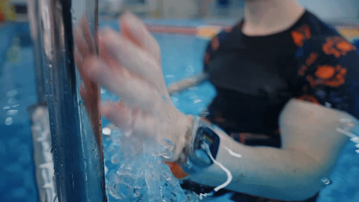 プールでの使用イメージ