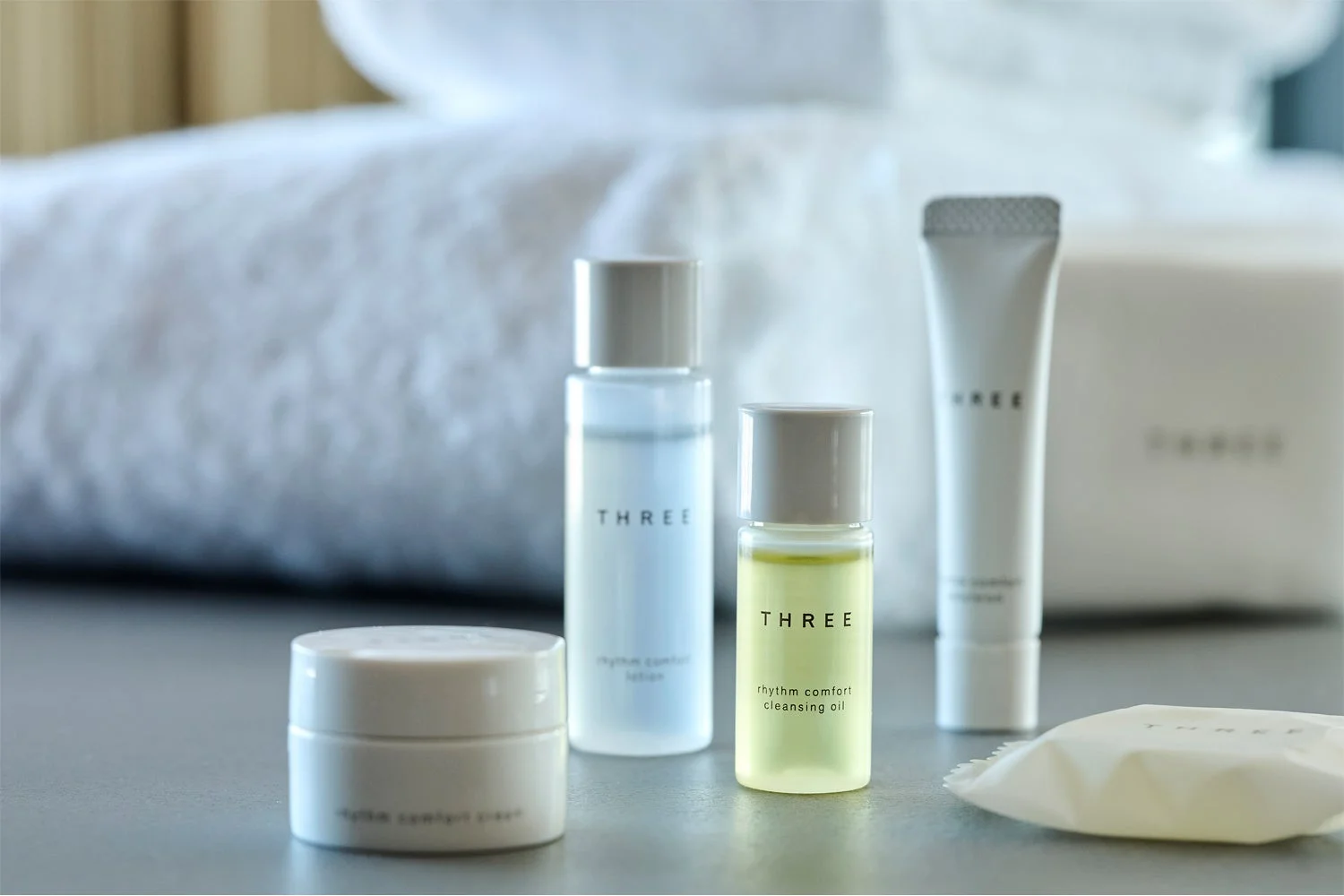 THREEのスキンケアアメニティ