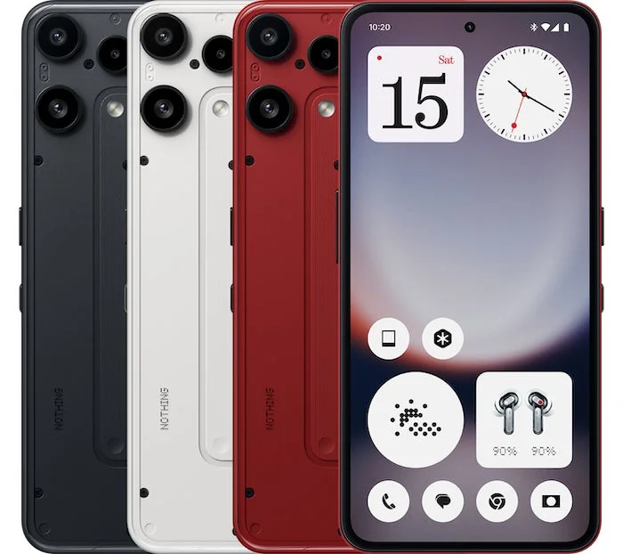 Nothing Phone (3a) Liteの3色