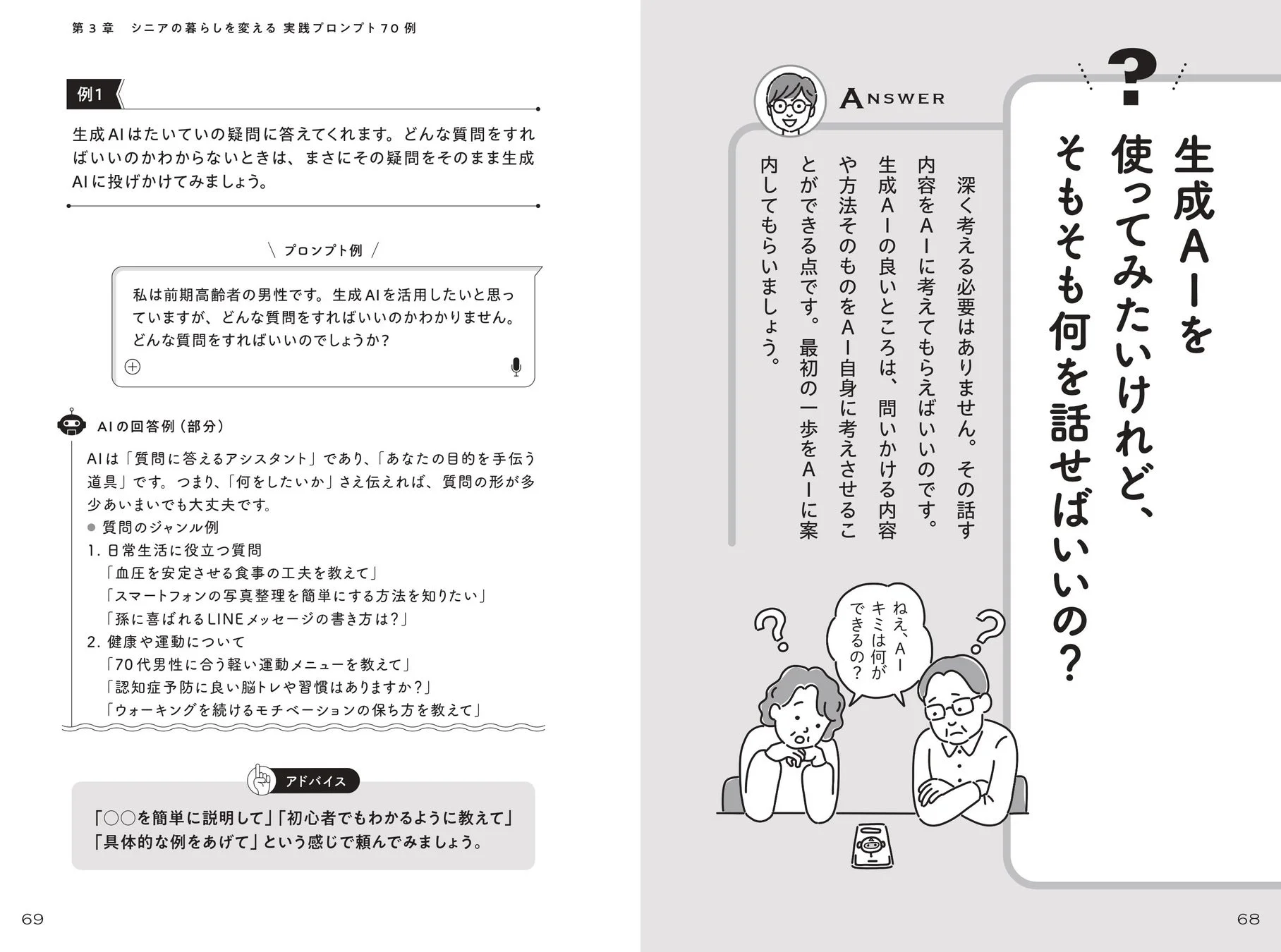 生成AIへの質問の仕方とプロンプト例