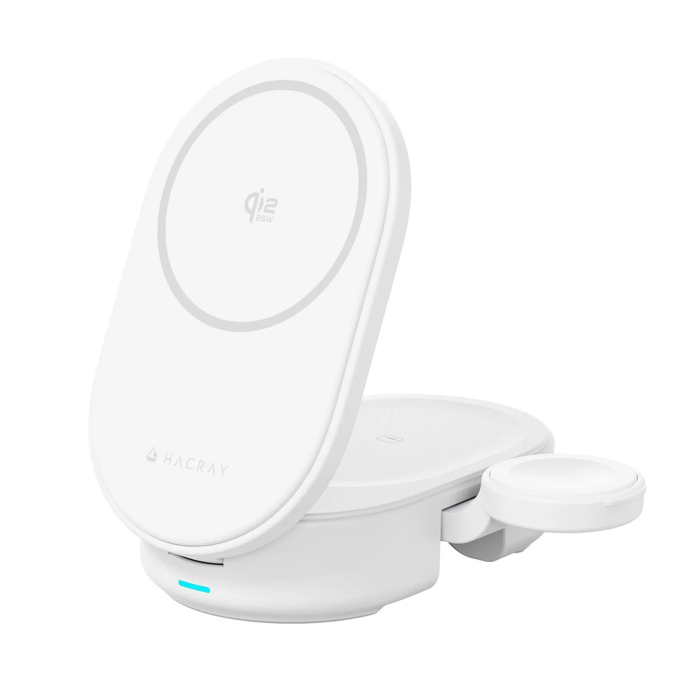 Hacray製Qi2 25Wマルチデバイスワイヤレス充電器
